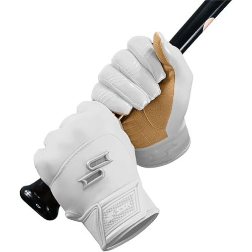  SSK X1 Color Rush Youth Baseball Batting Gloves - Durable Cabretta Leather Palm - 11 Colors