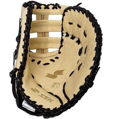  SSK Z7 Specialist Baseball First Base Mitt - 12.5” - 13” - Right & Left Hand Throw