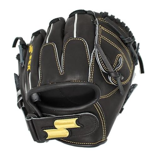  SSK Training Gear 8.5” Infield Baseball Training Glove - Quick Hands Trainer - Closed Web - Right & Hand Throw