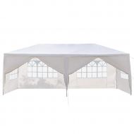 SSLine Meoket 118 inch x 236 inch Portable Outdoor Canopy Wedding BBQ Party Tent with Spiral Tubes, Waterproof Sun Shade UV Protection Cover Tent