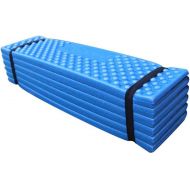 SSNSVJ Outdoors Waterproof Travel Backpacking Camping Sleeping BBQ Pad Mattress Mat - Blue