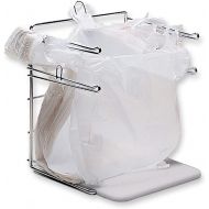 SSWBasics Plastic Bag Holder - Fits 11½”Wx6”Dx21”H Bag - Unit Measures 12 W x 12 L x 16 H