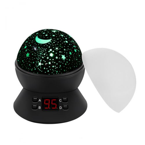  Star Sky Night Light Projector,SStechi Multicolor Changes Romantic Rotating Moon Sleep Night Light Lamp with LED Timer Auto-Shut Off in Bedroom Livingroom for Baby Kids Adults Nurs