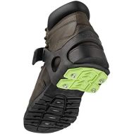 [아마존베스트]STABILicers STABIL HEEL Traction Ice Steel Heel Cleat for Ice and Snow, 1 pair,Black/Green,One Size