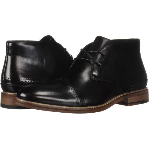  STACY ADAMS Mens Ashby Cap-Toe Lace-up Chukka Boot