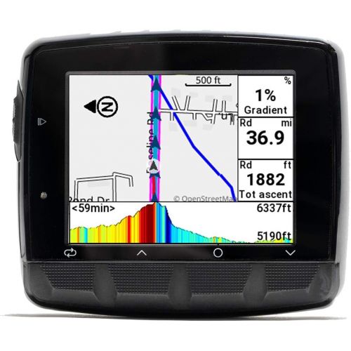  STAGES CYCLING Stages Dash L50 ANT+/Bluetooth GPS Cycling Computer EverBrite Screen & Cycling Specific Navigation