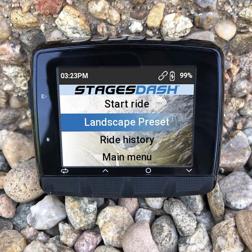  STAGES CYCLING Stages Dash L50 ANT+/Bluetooth GPS Cycling Computer EverBrite Screen & Cycling Specific Navigation