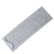STAHY Baking Tools Fondant Cake Decoration Silicone Mold Large Simulation Pearl Pattern Road Shape Dry Pace Mold