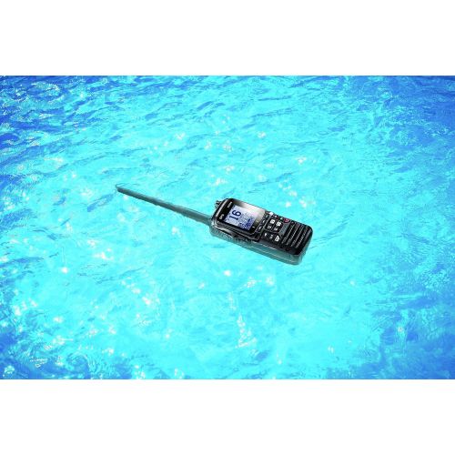  Standard Horizon HX890 Handheld VHF Navy Blue - Floating 6 Watt Class H DSC Two Way Radio