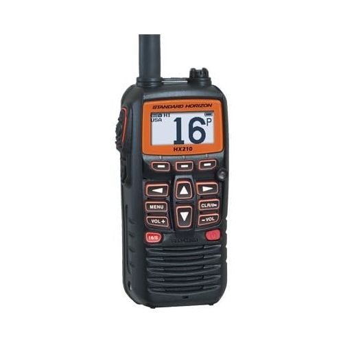  [아마존베스트]Standard Horizon HX210 HX210 6W Compact Floating Marine Handheld Vhf