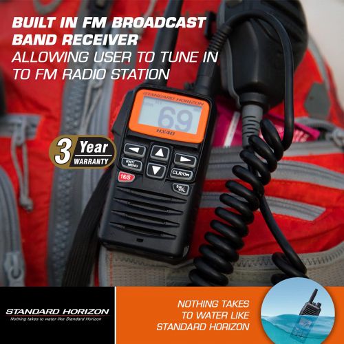  STANDARD HORIZON Two Way Radios,Marine Application