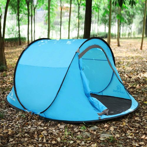  STAR HOME Star Home Pop Up Tent 2 3 Person Portable Beach Tent Sun Shelter for Baby with UV Protection