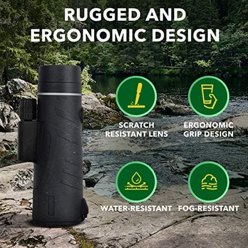  [아마존베스트]STARSCOPE Monocular Telescope for Smartphone (Gen 2) - Handheld Telescope Camera Lens | Powerful Smart Phone Telescope | Pocket Telescope for Photos | Smartphone Telescope Monocula