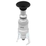 START International PEAK TS2008-100 Aluminum Economy Hand Held Stand Microscope with Reticule, 100X Magnification, 0.033 Field View
