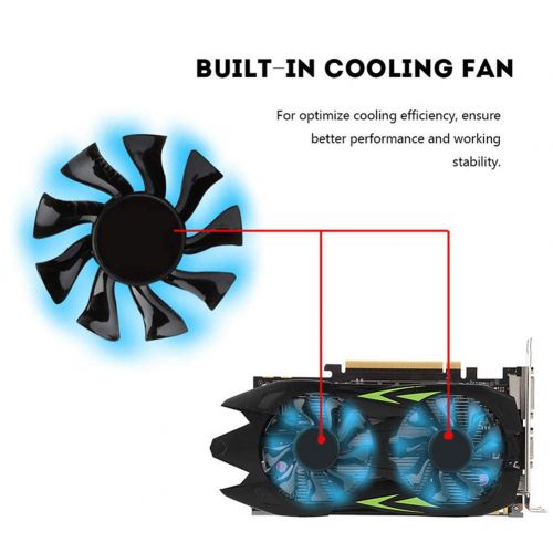  STARmoon GTX1060 GPU 3GB 192bit Esport Gaming GDDR5 PCI-E Video Graphics Card with Two Cooling Fan
