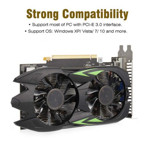  STARmoon GTX1060 GPU 3GB 192bit Esport Gaming GDDR5 PCI-E Video Graphics Card with Two Cooling Fan