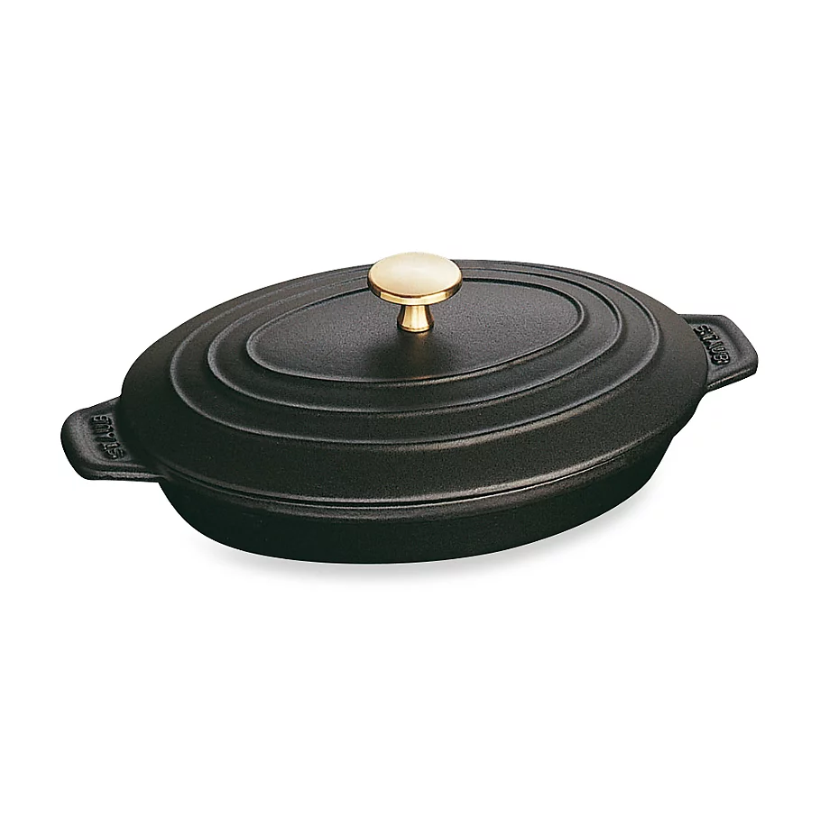  Staub Oval Hot Plate with Lid