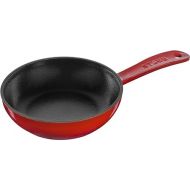 Staub 40501-146 Skillet Cherry Frying Pan, 6.3 inches (16 cm), Enameled Casting, Iron, Induction Compatible