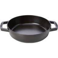 Staub Bratpfanne mit Zwei Griffen, 20 cm, Schwarz Cast Iron Double Handle Fry Pan, 20cm, Black