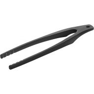 STAUB Tongs, 12.25-inch, Great for Flipping or Turning Foods, Durable BPA-Free Matte Black Silicone, Safe for Nonstick Cooking Surfaces