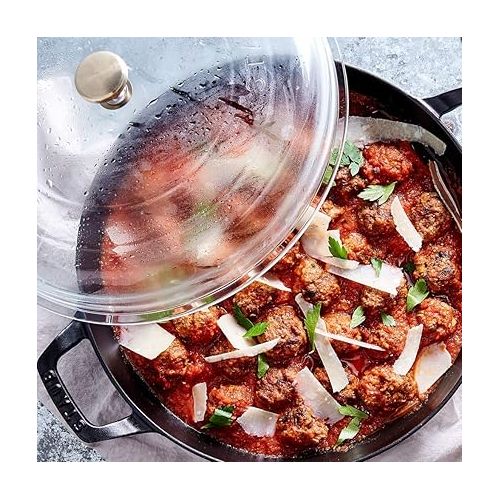  Staub 40501-023-0, Glass Lid, Transparent, 20 cm