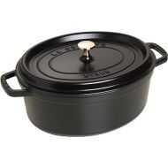 Staub Oval Dutch Oven 8.5-Quart Matte Black