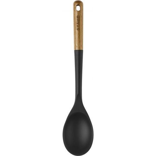  STAUB 40503-107 Serving Spoon Acacia Wood 31 cm Black