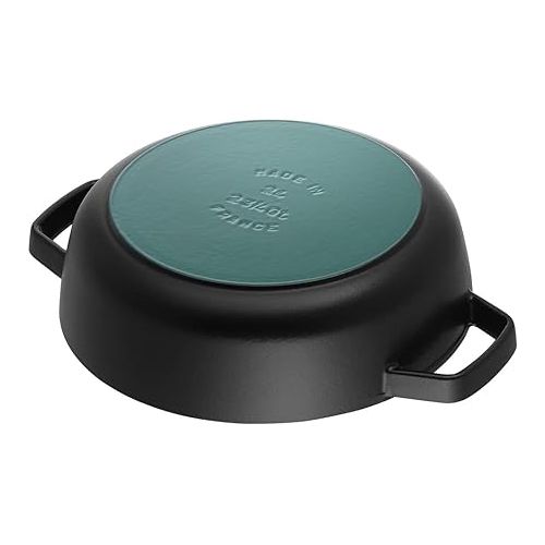  STAUB 40511 472/0 with Chistera 28 cm Cast Iron Black