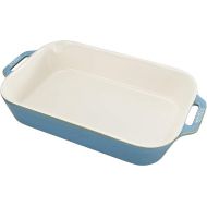 STAUB Ceramics Rectangular Baking Dish, 13x9-inch, Rustic Turquoise