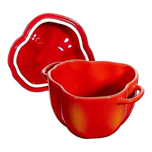  Staub 40500-325 Paprika Cocotte 40500-325 Cocotte 40500-325 Ceramic Cocotte 40500-325 Ceramic Heat Resistant Pottery Microwave Safe