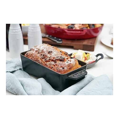  Staub Cast Iron 12.75-inch x 5.25-inch Loaf Pan - Matte Black, Made in France