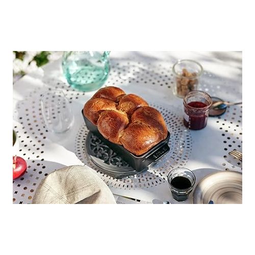  Staub Cast Iron 12.75-inch x 5.25-inch Loaf Pan - Matte Black, Made in France