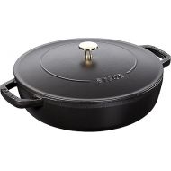 Staub 40511 473/0 with Chistera Black Cast Iron 24 cm