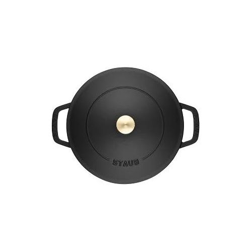  Staub 40511 473/0 with Chistera Black Cast Iron 24 cm