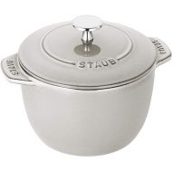 staub La Cocotte de GOHAN Campagne 40501-401 La Cocotte de GOHAN Campagne M 6.3 inches (16 cm) Rice Pot, Rice Cooker, 2 Cots