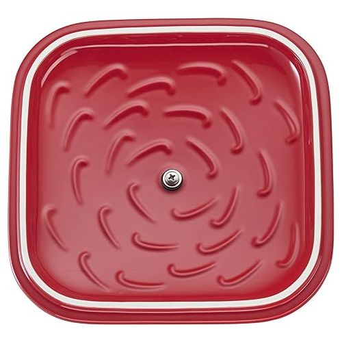  STAUB - 40508-636 STAUB Ceramics Square Covered Baking Dish, 9x9-inch, Cherry