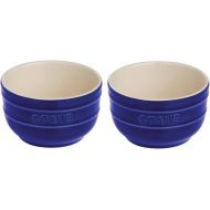 STAUB Ceramics Prep Bowl Set, 2-piece, Dark Blue