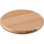 STAUB 40511 - 078 - 0 Accessories - Magnetic Wooden Trivet 16.5 x 16.5 x 2 cm