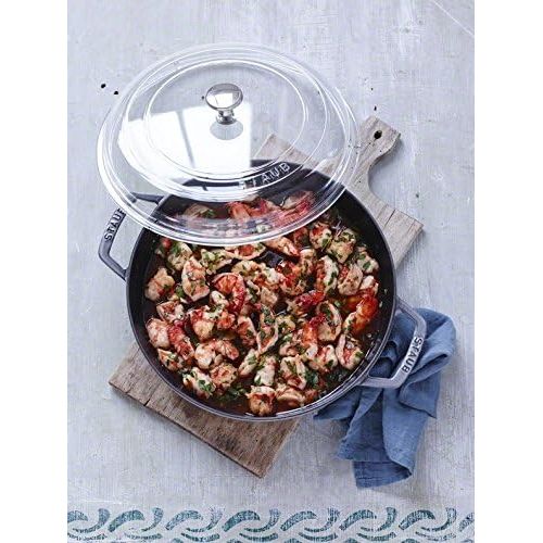  STAUB 40501-028-0 Transparent, Glass Lid, 28 cm