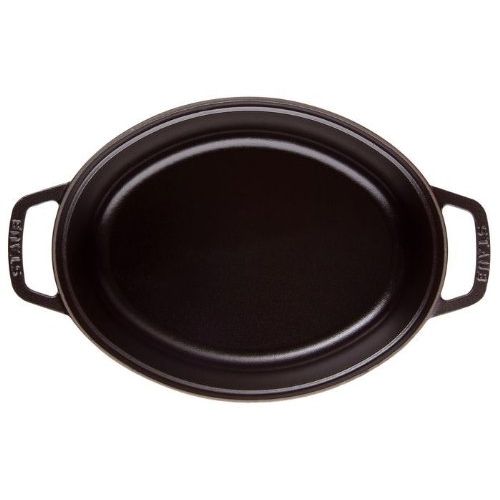  STAUB Staub Cocotte 33 cm, Gusseisen, schwarz