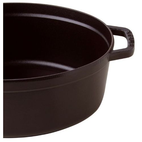  STAUB Staub Cocotte 33 cm, Gusseisen, schwarz