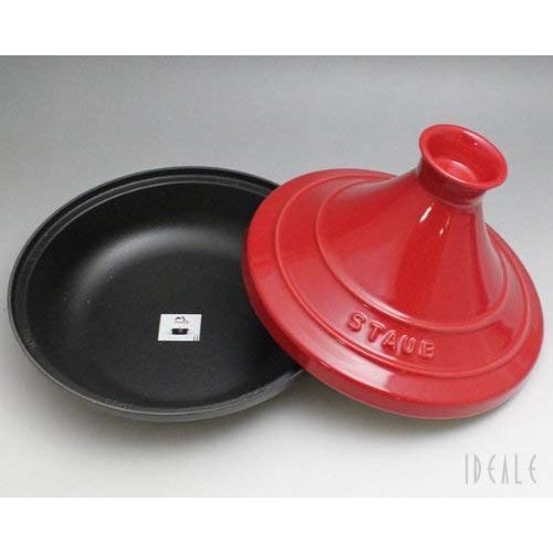  STAUB 28 cm Tajine, Gusseisen, kirschrot, 30 x 29 x 17 cm