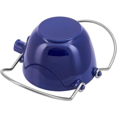  STAUB 1650091 Round Tea Kettle, Dark Blue