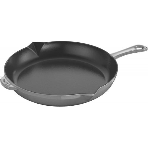  Staub Cast Iron 10-inch Fry Pan - Graphite Grey