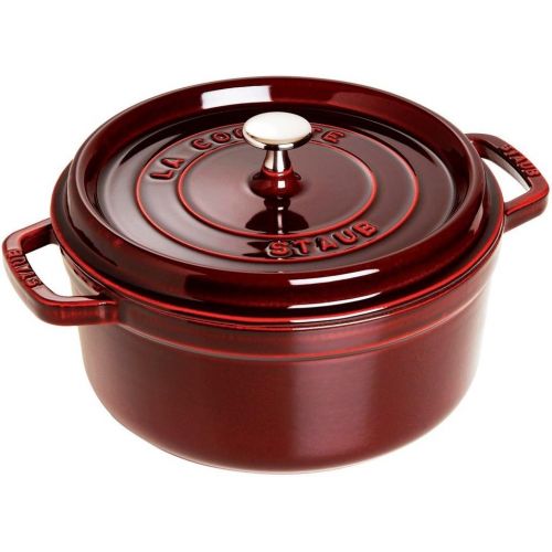  STAUB 1102287 Round Cocotte, 2.75 quart, Grenadine