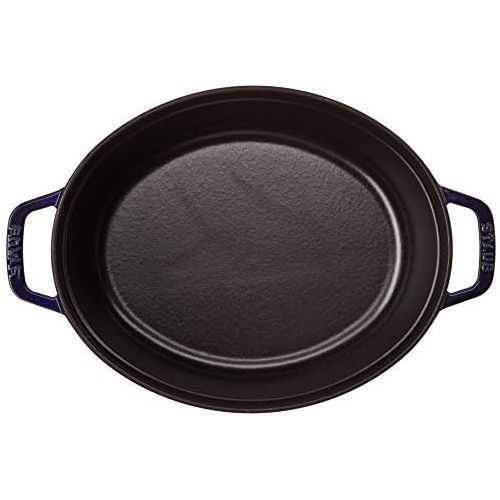  STAUB 1123191 Coq au Vin Cocotte, 5.75-qt, Dark Blue