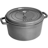 Staub 1103418 Round Cocotte Oven, 13.25 quart, Graphite Grey