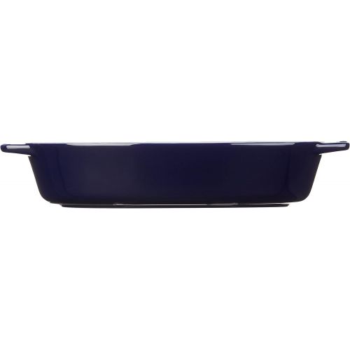  STAUB 40508-604 Ceramics Oval Baking Dish, 9-inch, Dark Blue