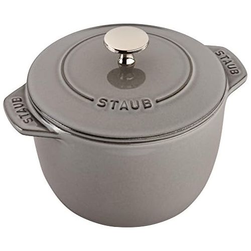  Staub Cast Iron 1.5-qt Petite French Oven - Grenadine