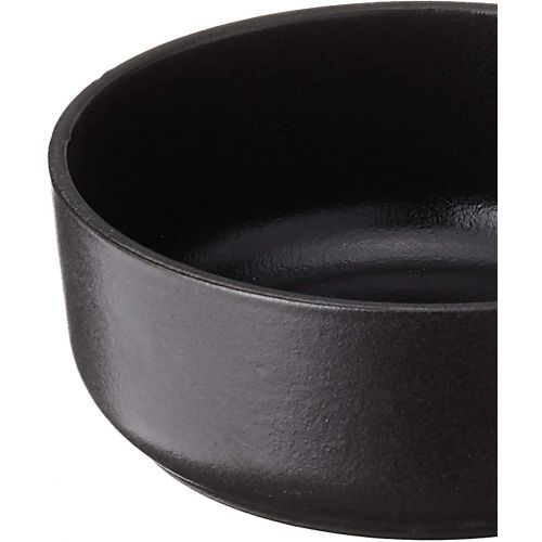  STAUB 1461223 Cast Iron Mini Cheese Fondue Pot, 12-oz, Black Matte